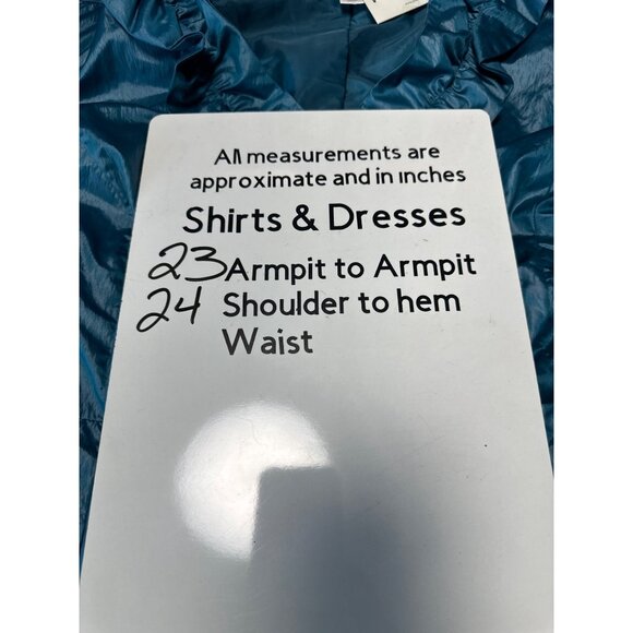 CJ Banks Long Sleeve Ruffle Collar Blazer Size 1X - Picture 10 of 10